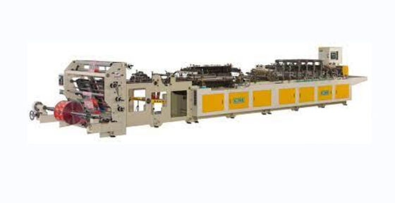 3.5KW Zentrum Versiegelung Tasche Herstellung Maschine Hochgeschwindigkeit Reißverschluss Tasche Herstellung Maschine
